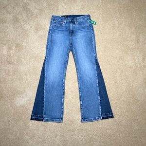 GAP 70s Flare High Rise Jeans in petite 29/8